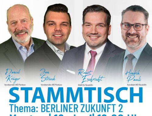 Herzliche Einladung zum Neuköllner Bezirksstammtisch!
