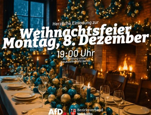 Herzliche Einladung zur Weihnachtsfeier